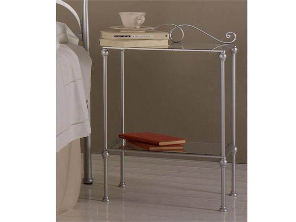 Wrought-iron bedside table Adele