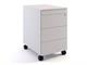 Metal chest of drawers on wheels with 4 drawers Simplex in Chest of drawers