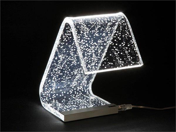 Acrylic crystal Design table lamp C-LED Stardust 