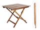 Folding wooden table Zeus in Outdoor tables
