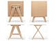 Wooden folding table Enea in Dining tables
