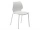 Uni 550 VR Chair in polypropylene with varnished legs  in Living room