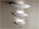 White wall light Semicircolare in Wall lights
