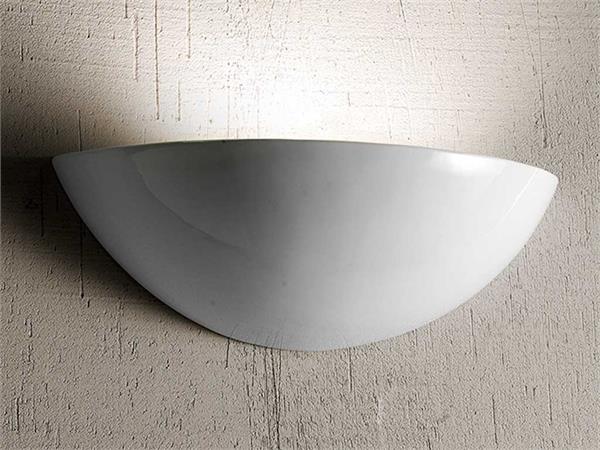 Ceramic wall light Semicircolare