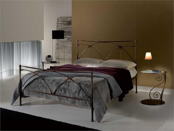 Wrought iron bed Eiffel