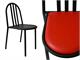 Mallet Stevens chair in lacquered metal in Chairs