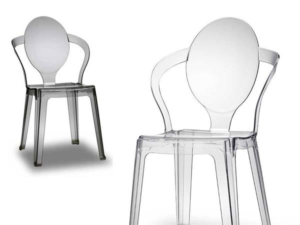 Chaise en polycarbonate Spoon