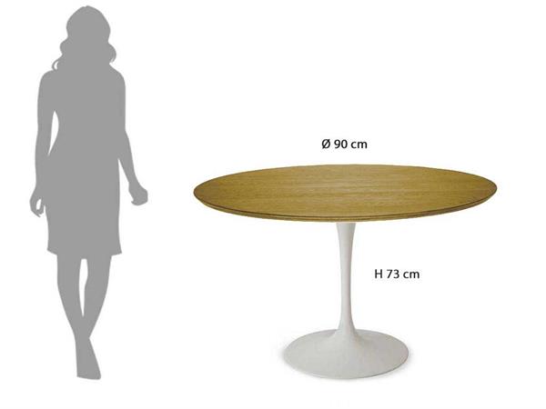 Table ronde 90 cm Turban 