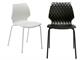 Uni 550 VR Chair in polypropylene with varnished legs  in Chairs