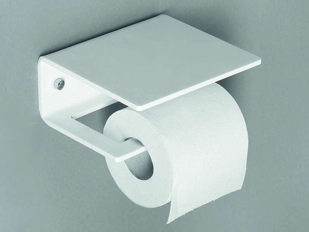 Porte-papier toilette avec étagère, porte-papier toilette noir, porte-rouleau  de papier toilette, porte-papier toilette adhésif de salle de bain porte-serviettes  en papier moderne