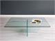 Lord rectangular glass coffee table in Coffee tables