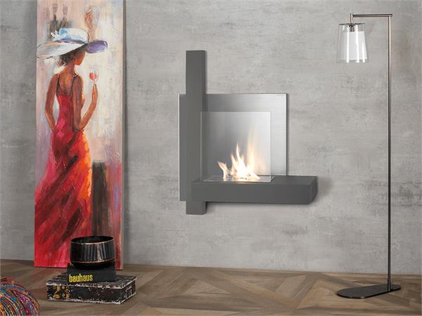 Bioethanol Wall fireplace Wall