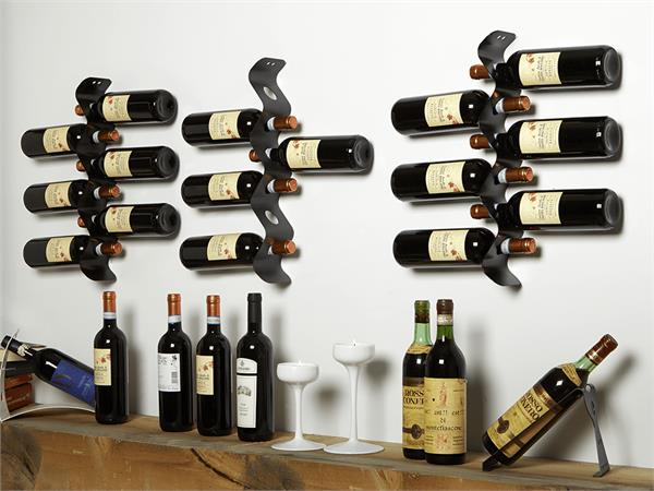 Colorful Bottle rack Zig Zag