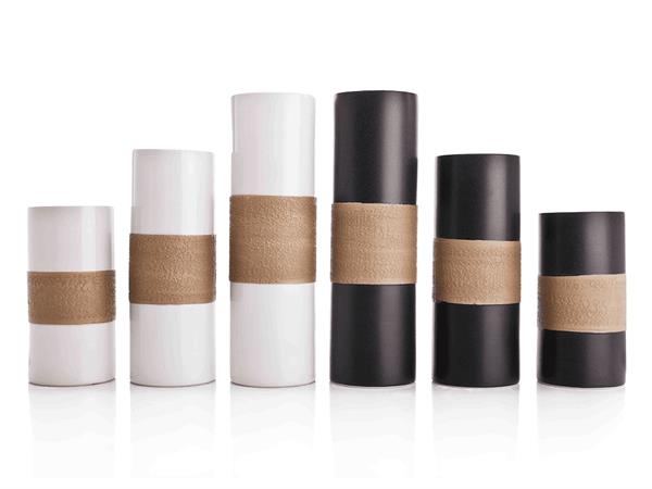 Ceramic vases Tubes