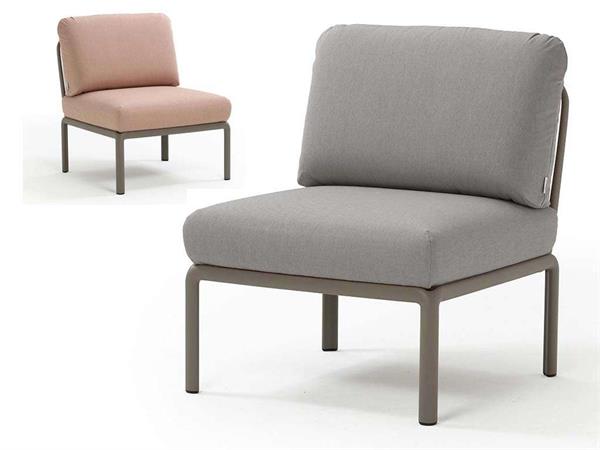 Fauteuil de jardin Komodo Gris Taupe élément central