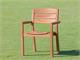 Garden teak armchairs Nico in Outdoor seats