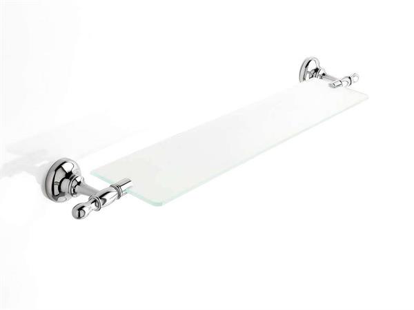 Glass bathroom shelf 900