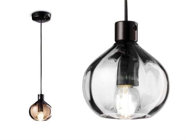 Glass ball pendant light Afoxé C2642