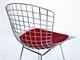 Bertoia chair in chromed metal in Living room