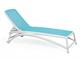 WHITE sunbed Atlantico in Outdoor