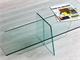 Lord rectangular glass coffee table in Living room