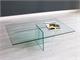 Lord rectangular glass coffee table in Living room