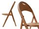 Wood folding chair Tric in Living room