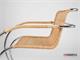 Chaise M. Van der Rohe en jonc in Jour