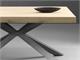 Extendible table  Osaka Legno in Living room