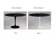 Table ovale Tulip 140x80 in Jour