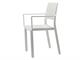 Plastic chair with armrests Kate in Outdoor