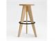 Tabouret en Bois Haut in Jour