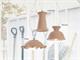 Hanging lamp with structure in terracotta Etrusca in Lighting