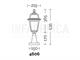 Small garden lamppost in aluminium and glass Artemide in Lighting