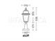 Small garden lamppost in aluminium and glass Artemide in Lighting