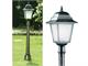 Garden lamppost in aluminium and glass Athena in Lighting