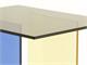 Table basse en verre Mondrian in Jour