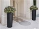 High vase Schio Cono in Outdoor