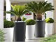 Plastic pot Zamora in Outdoor