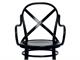 Wooden chair with armrests Panda/P in Living room