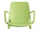 Plastic chair with armrests Ginevra in Living room