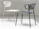 Chair with armrests Lisa Club in Outdoor