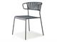 Chair with armrests Lisa Club in Outdoor