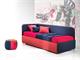 Letto singolo ad angolo Sunny V2 in Notte