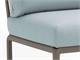 Garden armchair Dove-grey Komodo Central Element in Outdoor