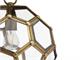 Brass lamp Polyhedron in Lighting