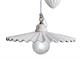 White ceramic ceiling light L'Aquila C008 in Lighting