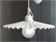 White ceramic ceiling light L'Aquila C008 in Lighting