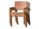 Garden teak armchairs Nico in Outdoor