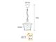 Maritime style lamp Onda 2072 in Lighting